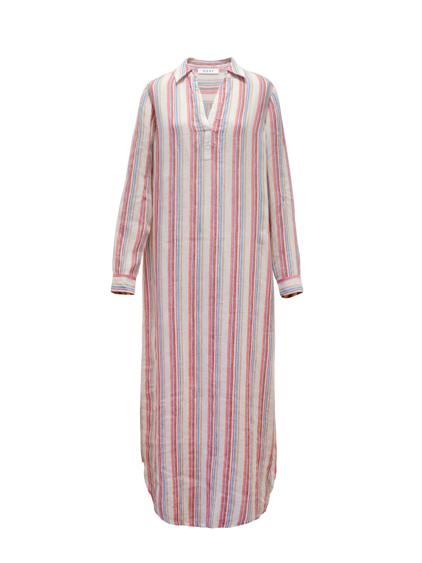 Chrissie stripe maxi dress