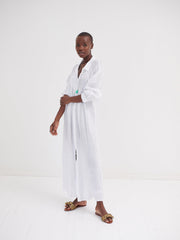 Sami gauze linen maxi dress