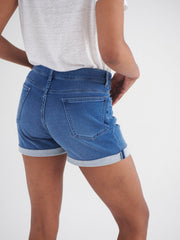 Ashley denim shorts - Dark Wash