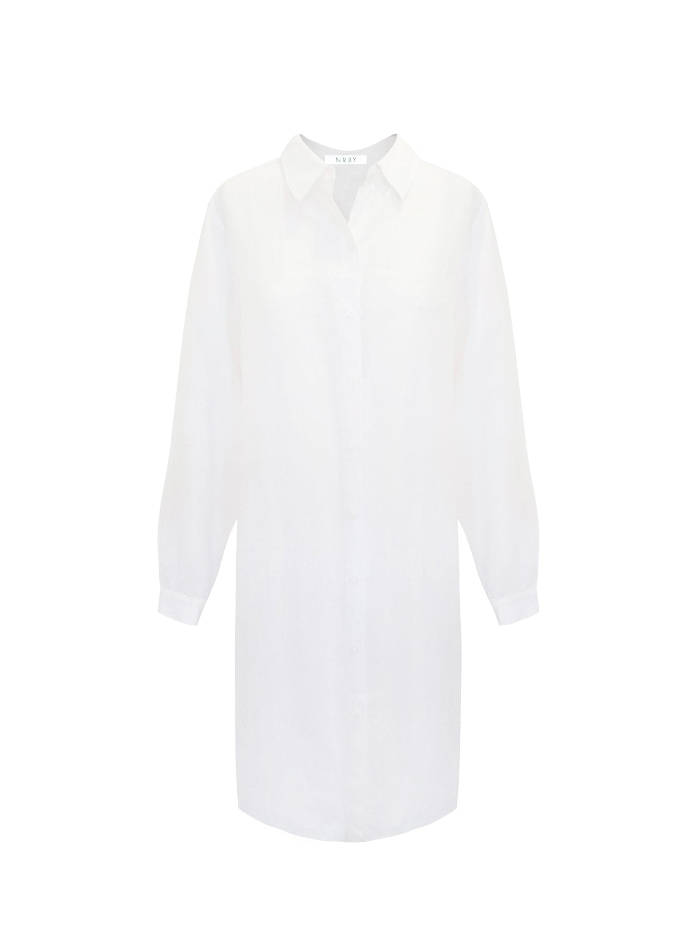 Phil linen shirt dress
