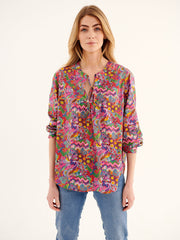 Natasha tie neck shirt