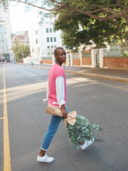 Heidi linen tie cuff shirt