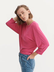 Rhona jersey dolman sleeve top