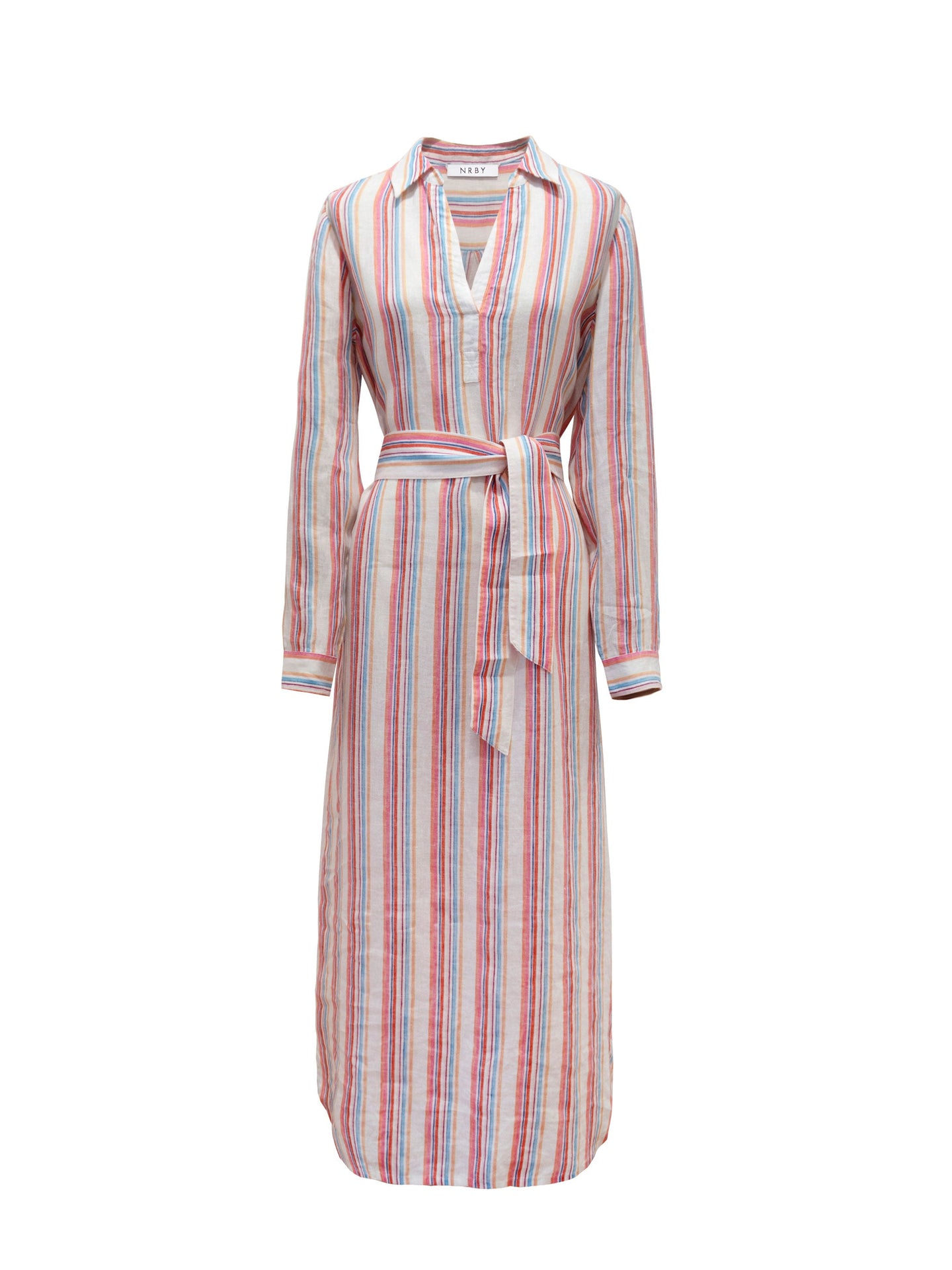 Chrissie stripe maxi dress
