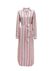 Chrissie stripe maxi dress