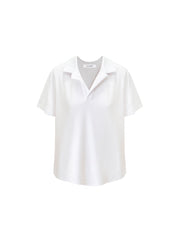 Isla towelling polo shirt