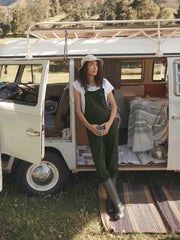 Cameron dungaree - Dark Khaki