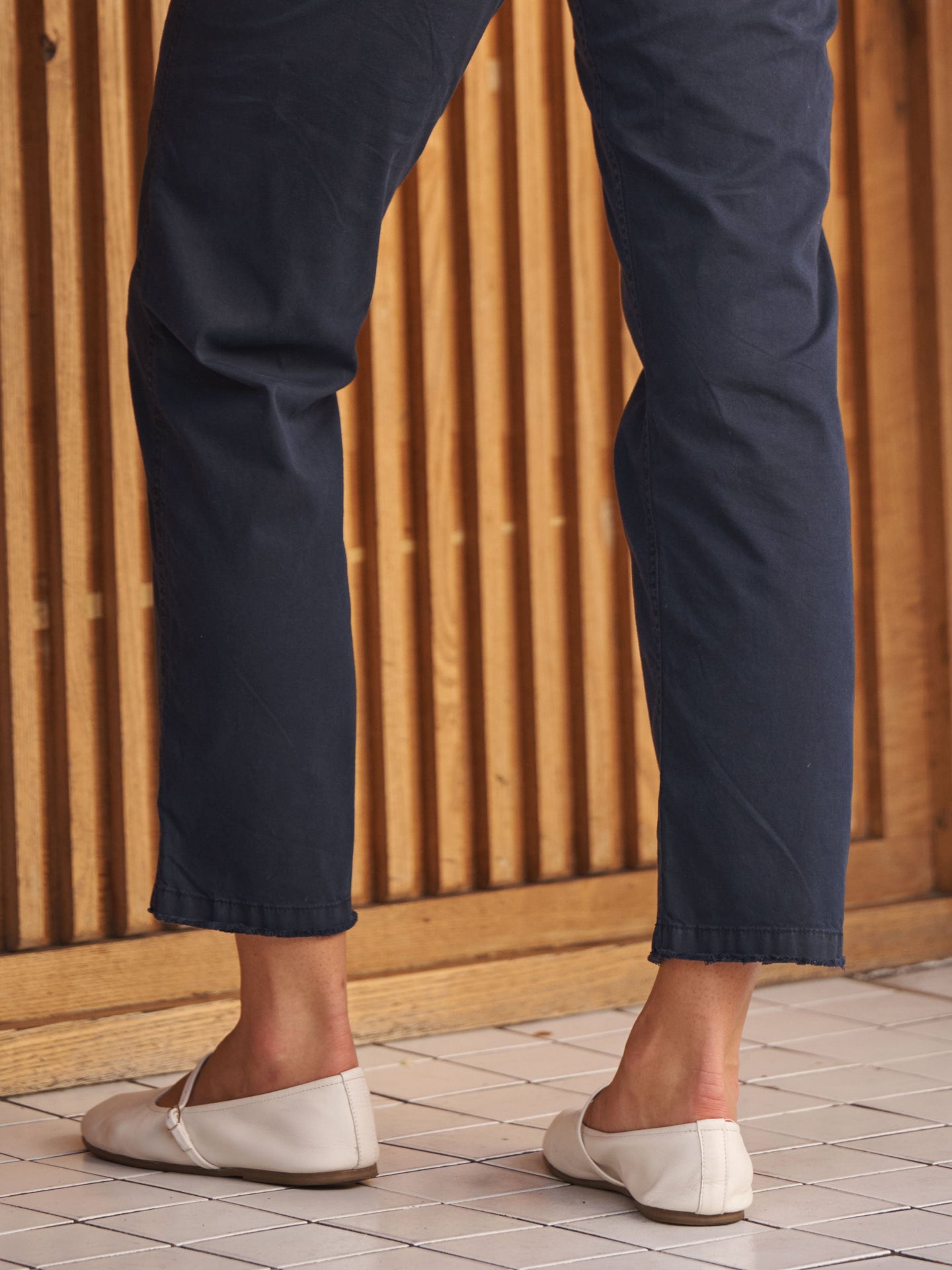 Cole cotton chino - Navy