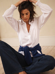 Aria cotton shirt - White