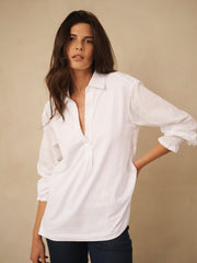 Aria cotton shirt - White