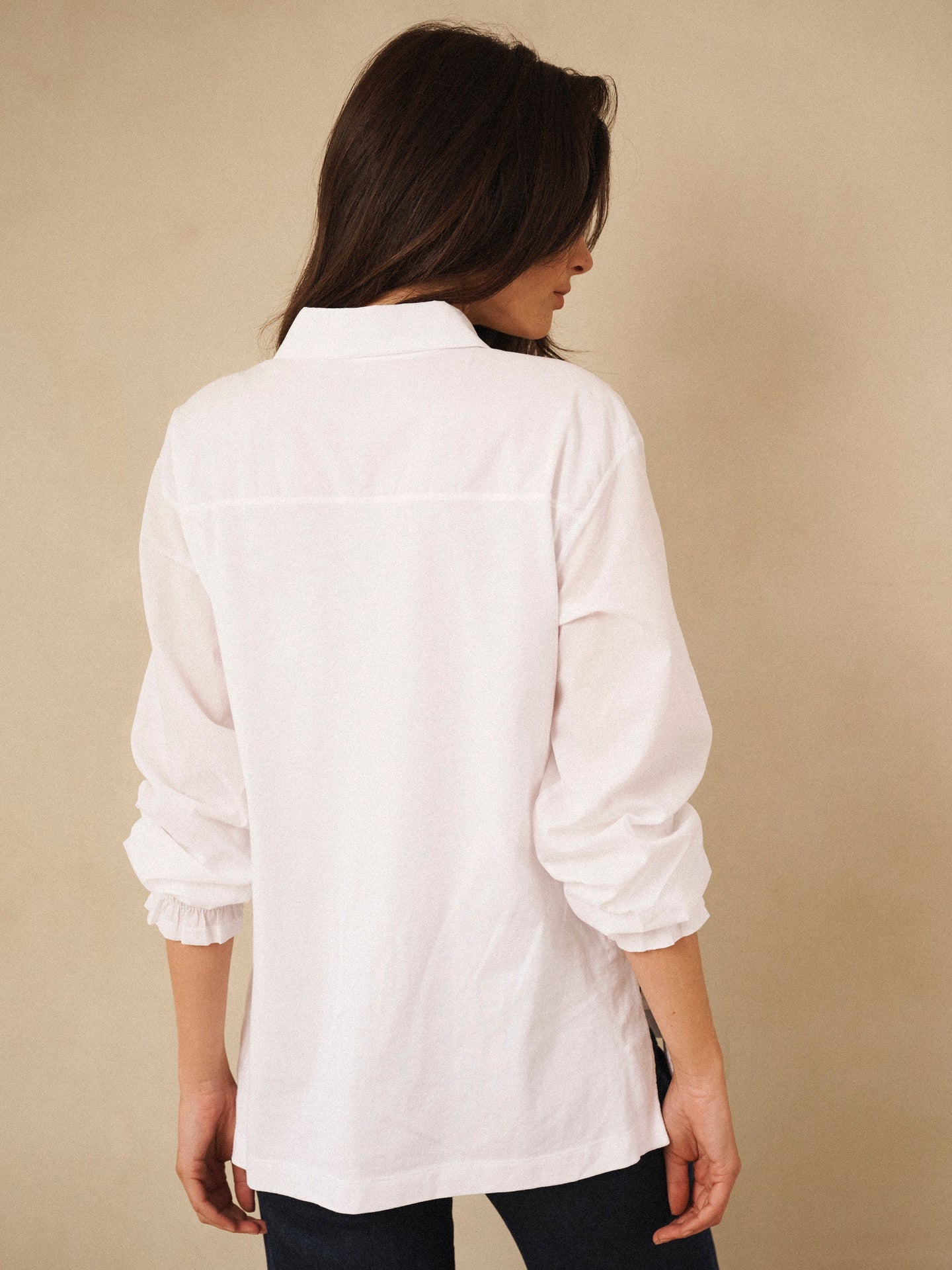 Aria cotton shirt - White