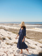 Blue Cotton Dress