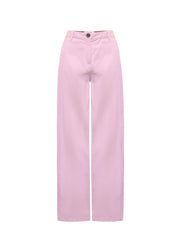 Cole cotton chino - Dusty Pink