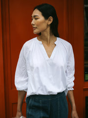 Anita cotton shirt - White