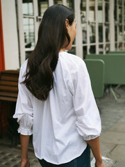 Anita cotton shirt - White