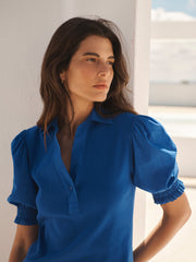Blue Cotton Shirt