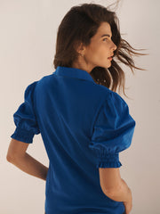 Blue Cotton Shirt