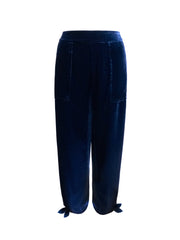 Anmari velvet ankle tie pant