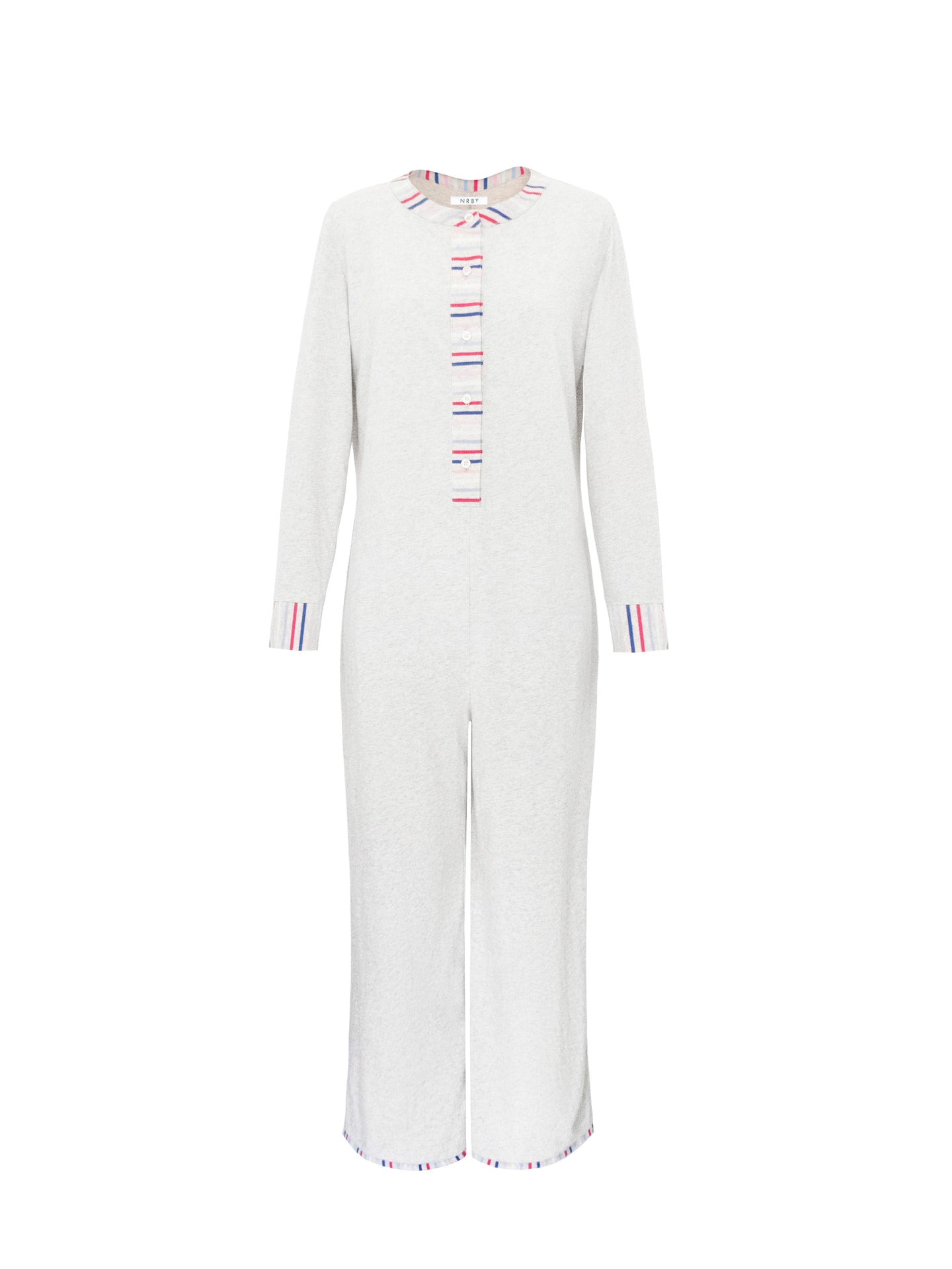 Estella jersey stripe pj romper