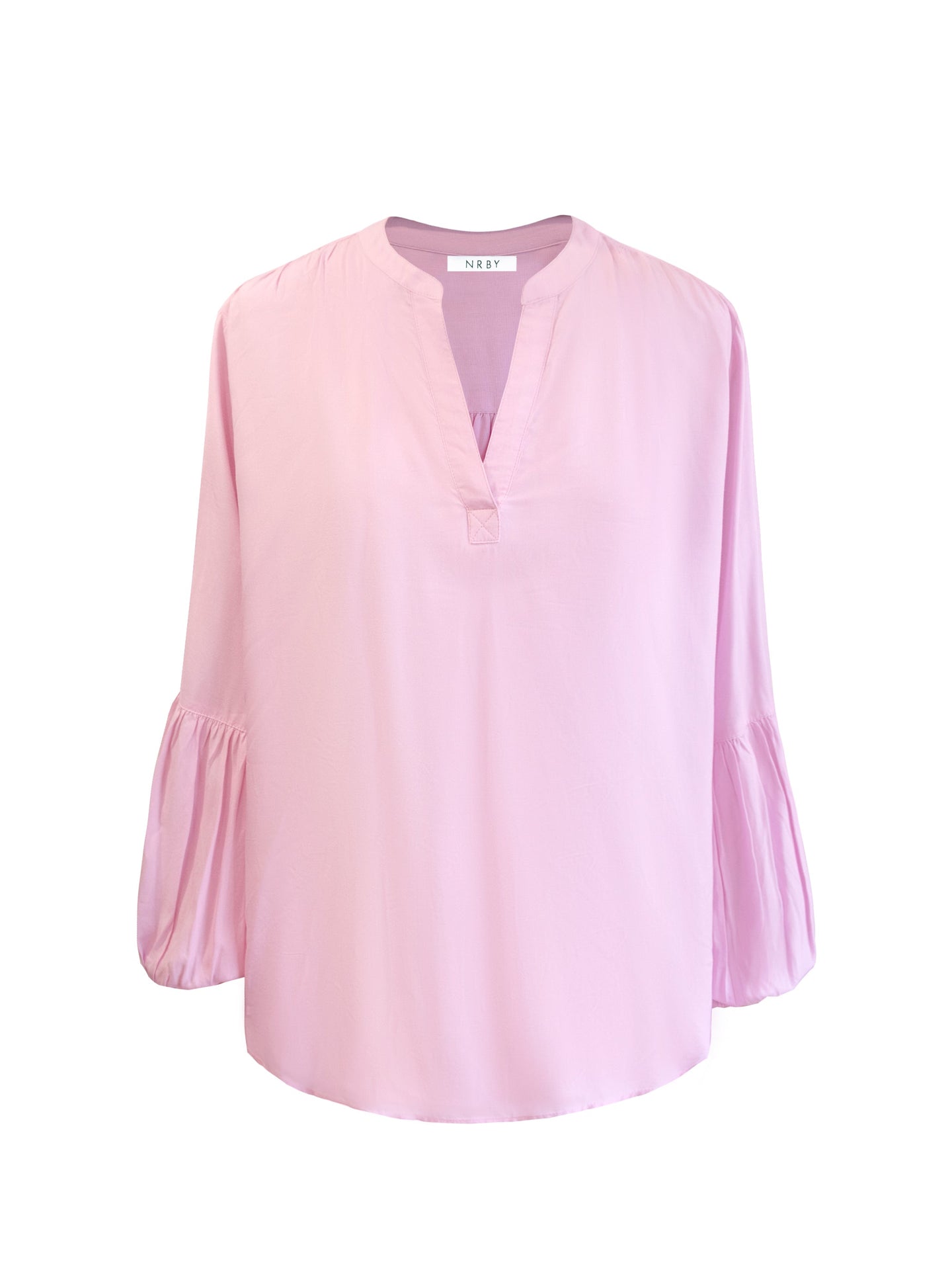 Amy viscose fluted sleeve shirt