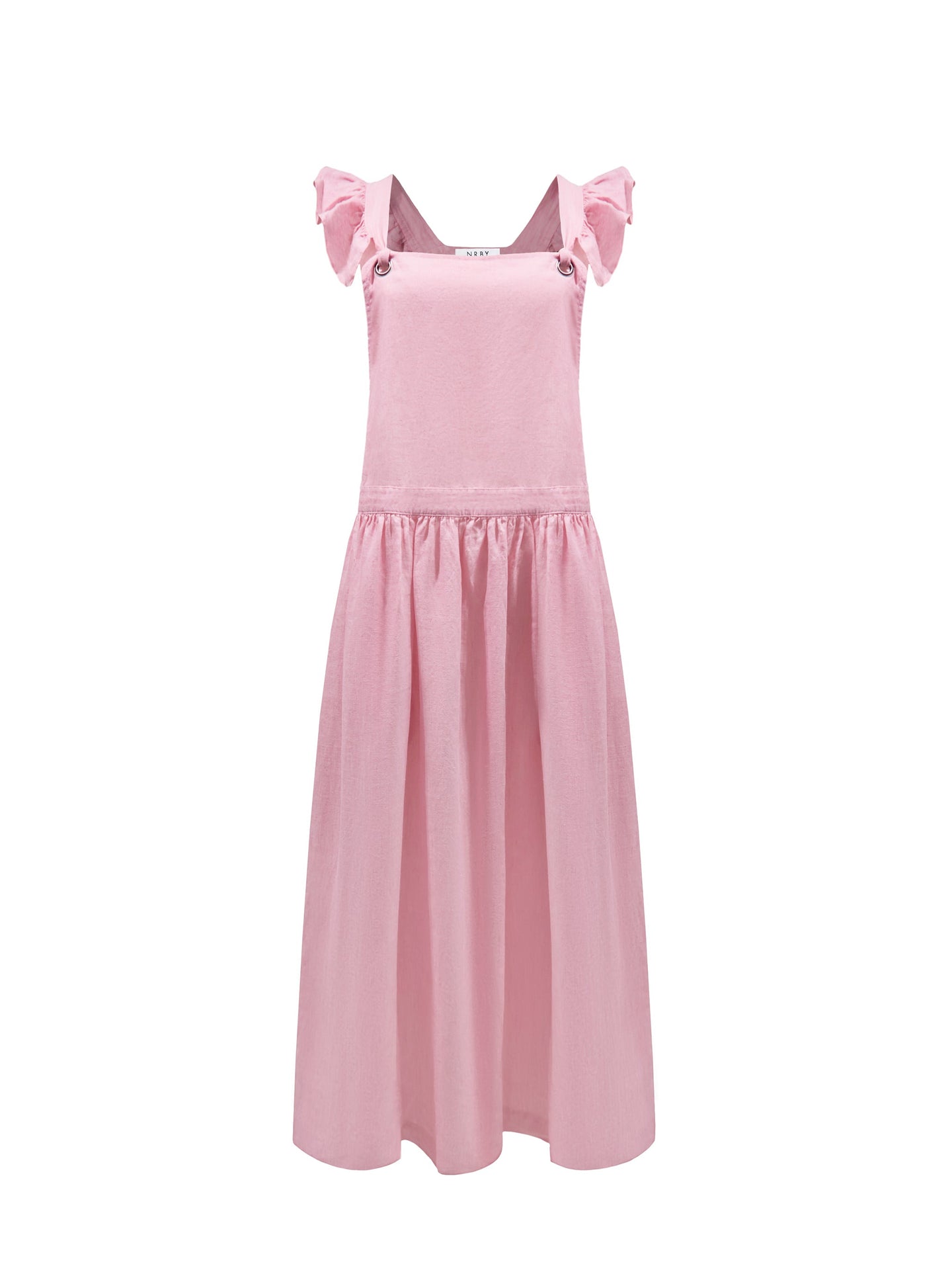 Pink Linen Dress
