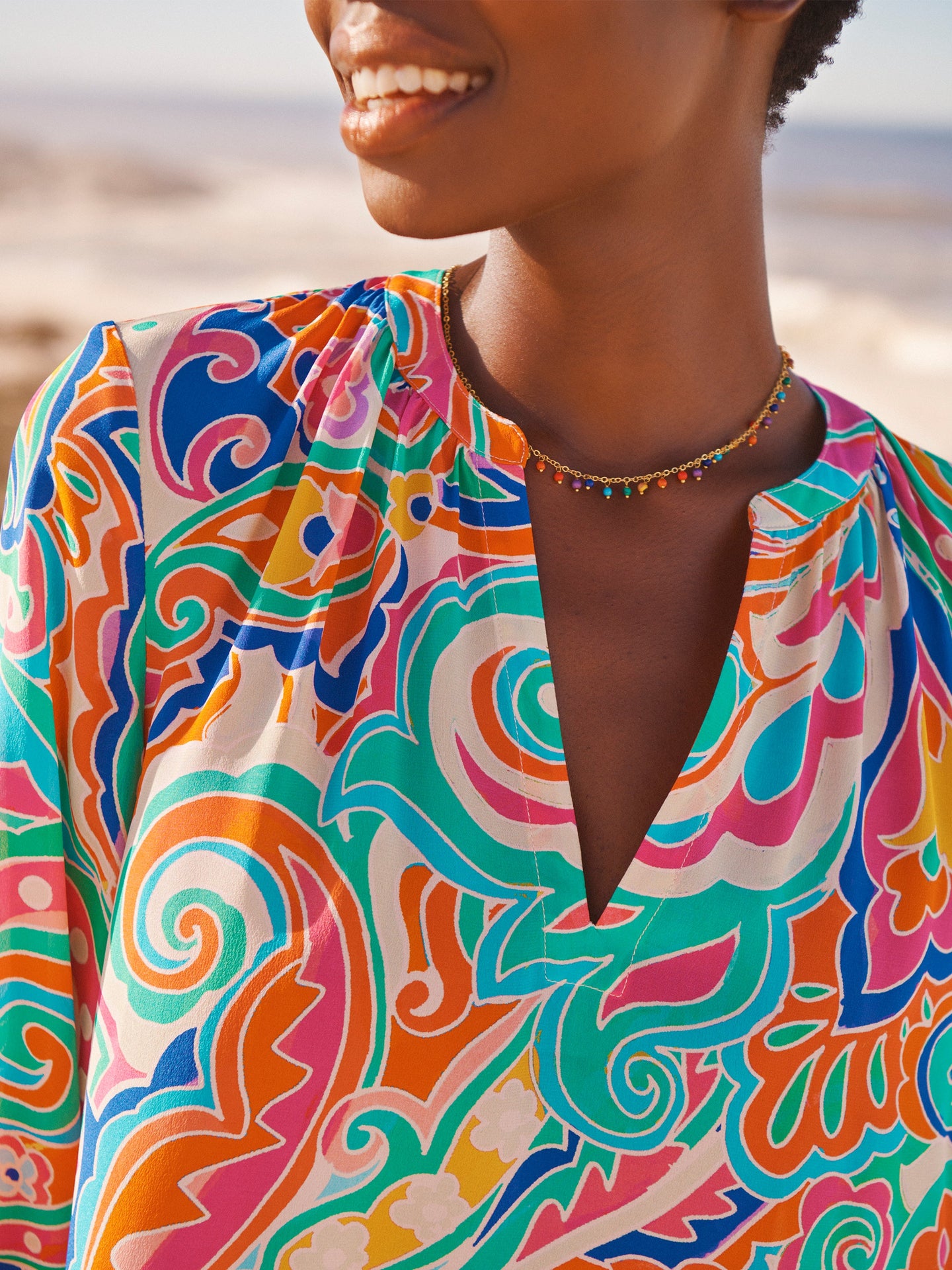 Multicolour Beaded Necklace