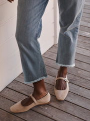 Jett denim cropped jean