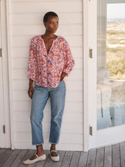 Jett denim cropped jean