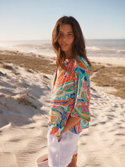 Printed Silk Shirt