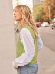 Green Alpaca Waistcoat