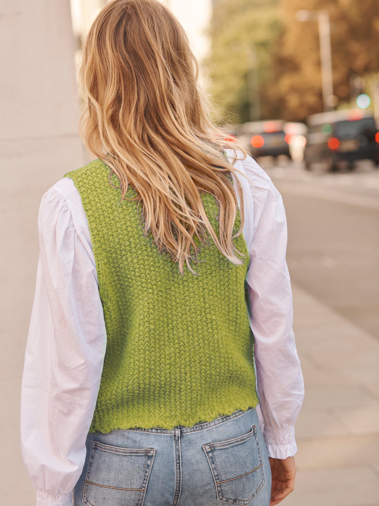 Green Alpaca Waistcoat