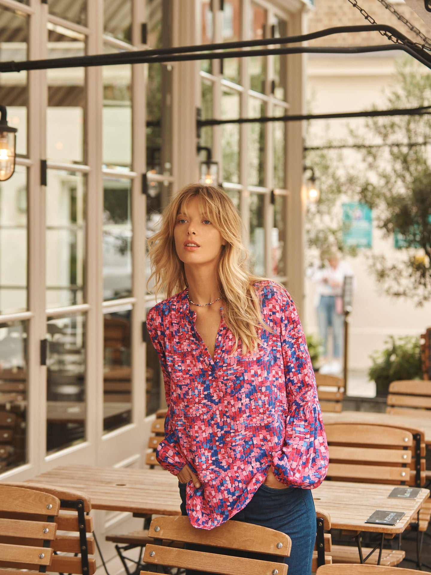 Printed Silk Shirt