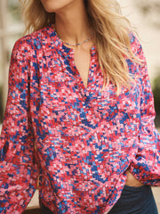 Printed Silk Shirt
