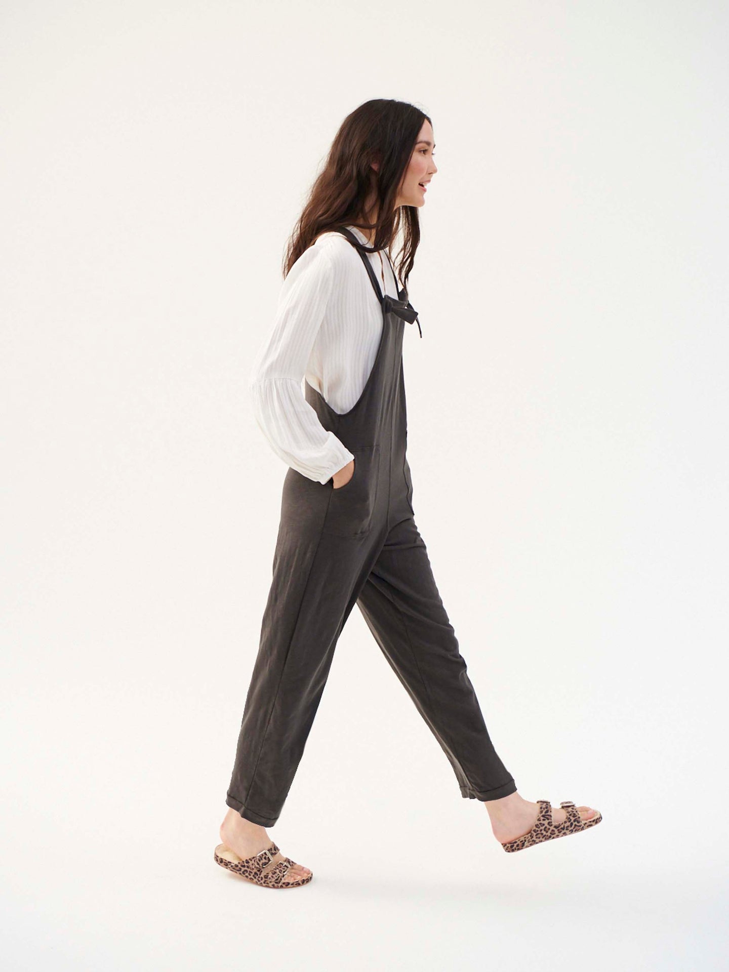 Cameron dungaree - Dark Khaki