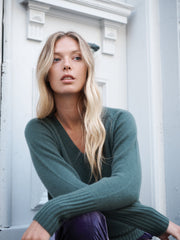 Mari perfect cashmere sweater - Khaki