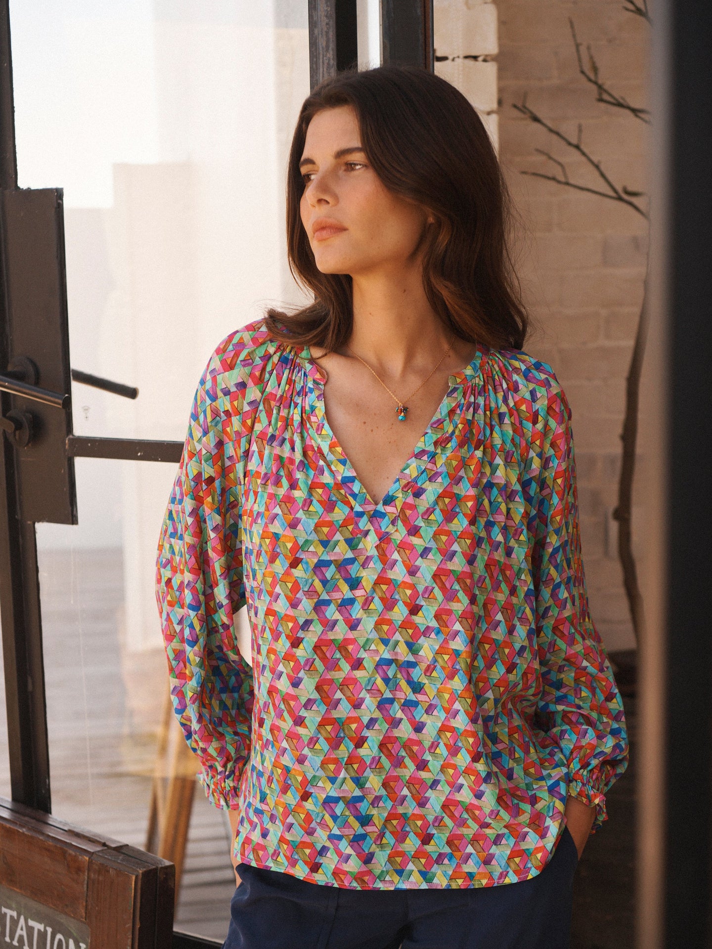 Printed Viscose Shirt