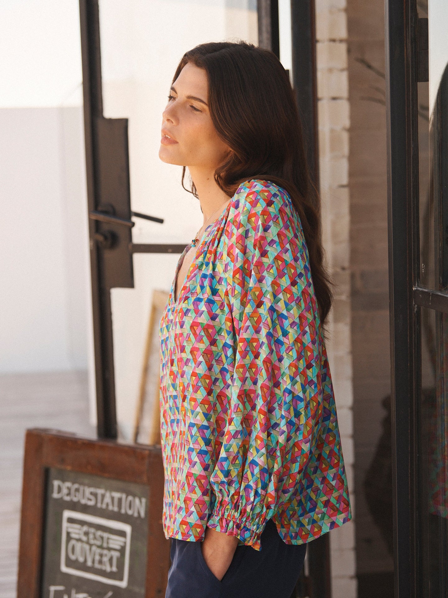 Printed Viscose Shirt