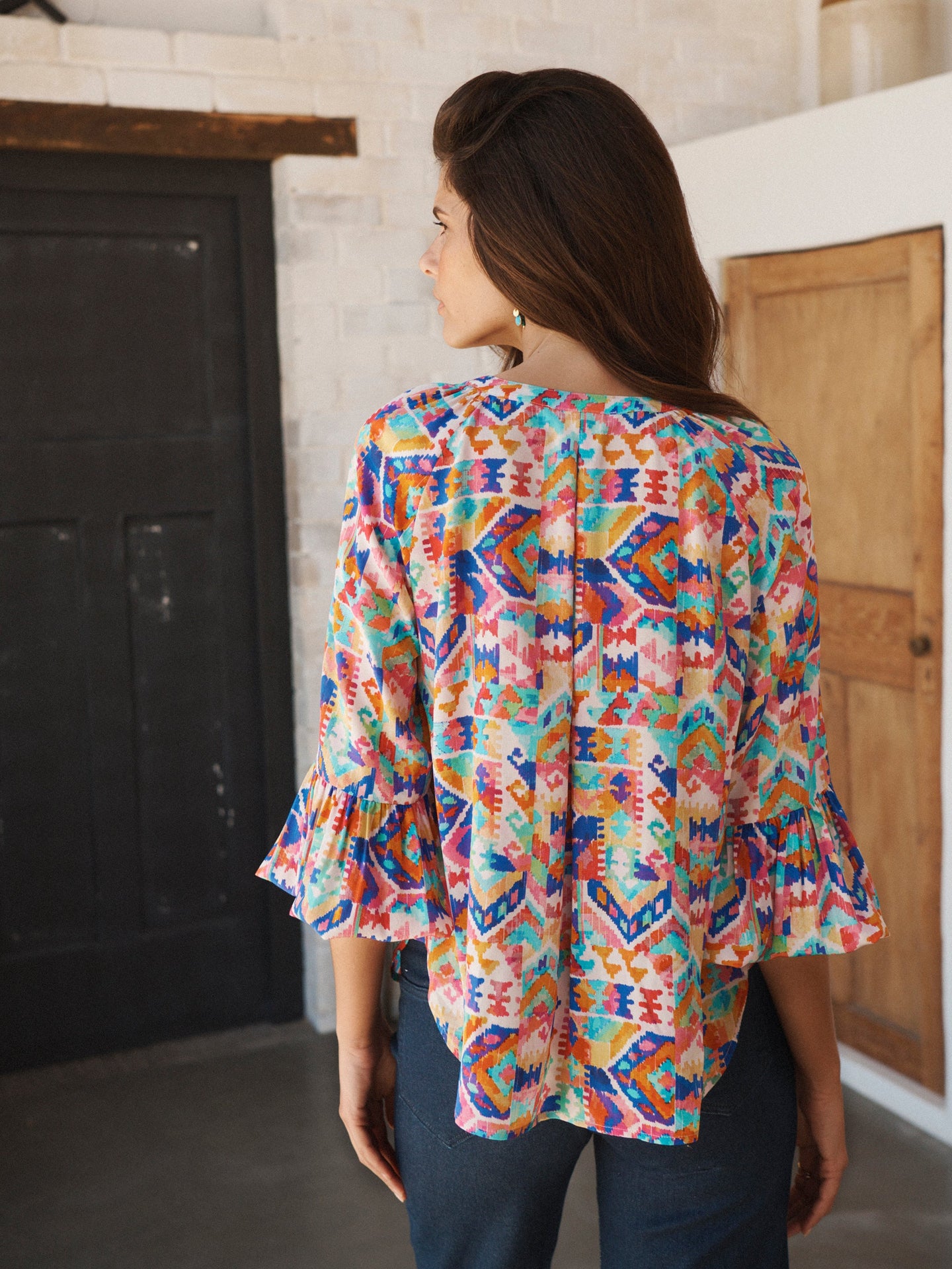 Printed Silk Shirt