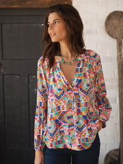 Printed Silk Shirt