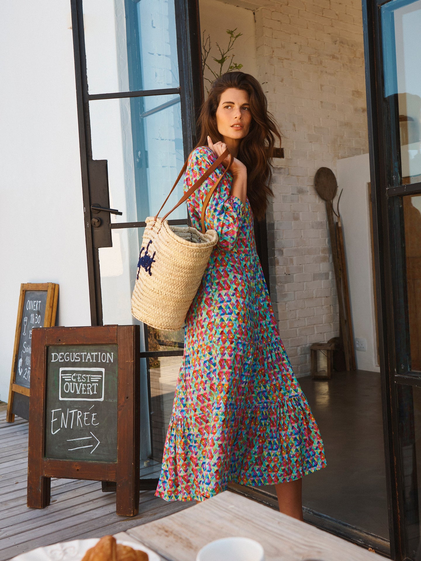 Printed Viscose Dress