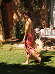 Butterfly placement scarf