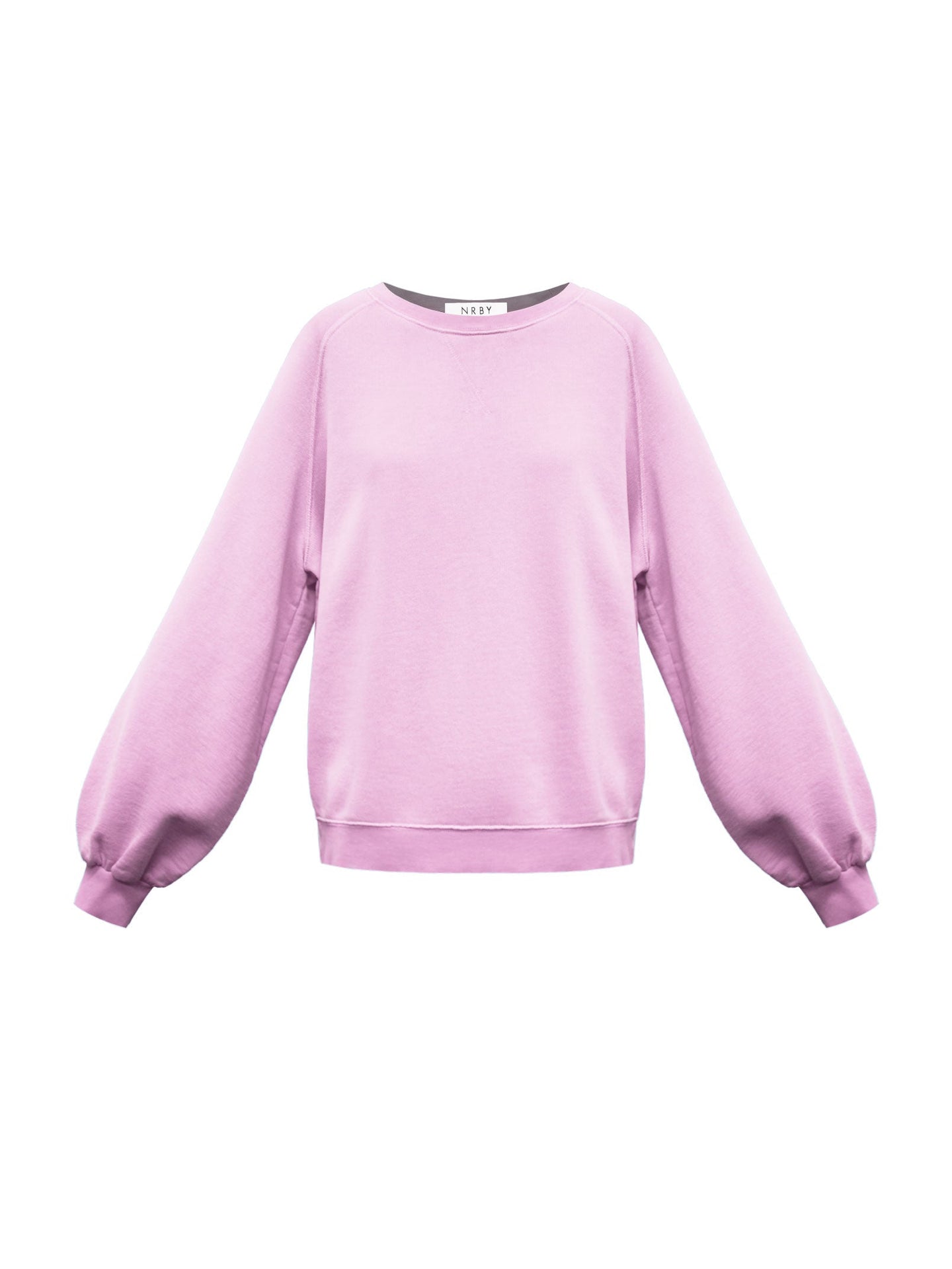 Sandi cotton sweatshirt - Pink Lavender