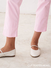 Cole cotton chino - Dusty Pink