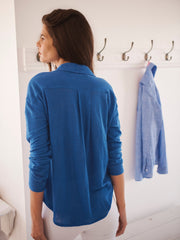 Blue Linen Shirt