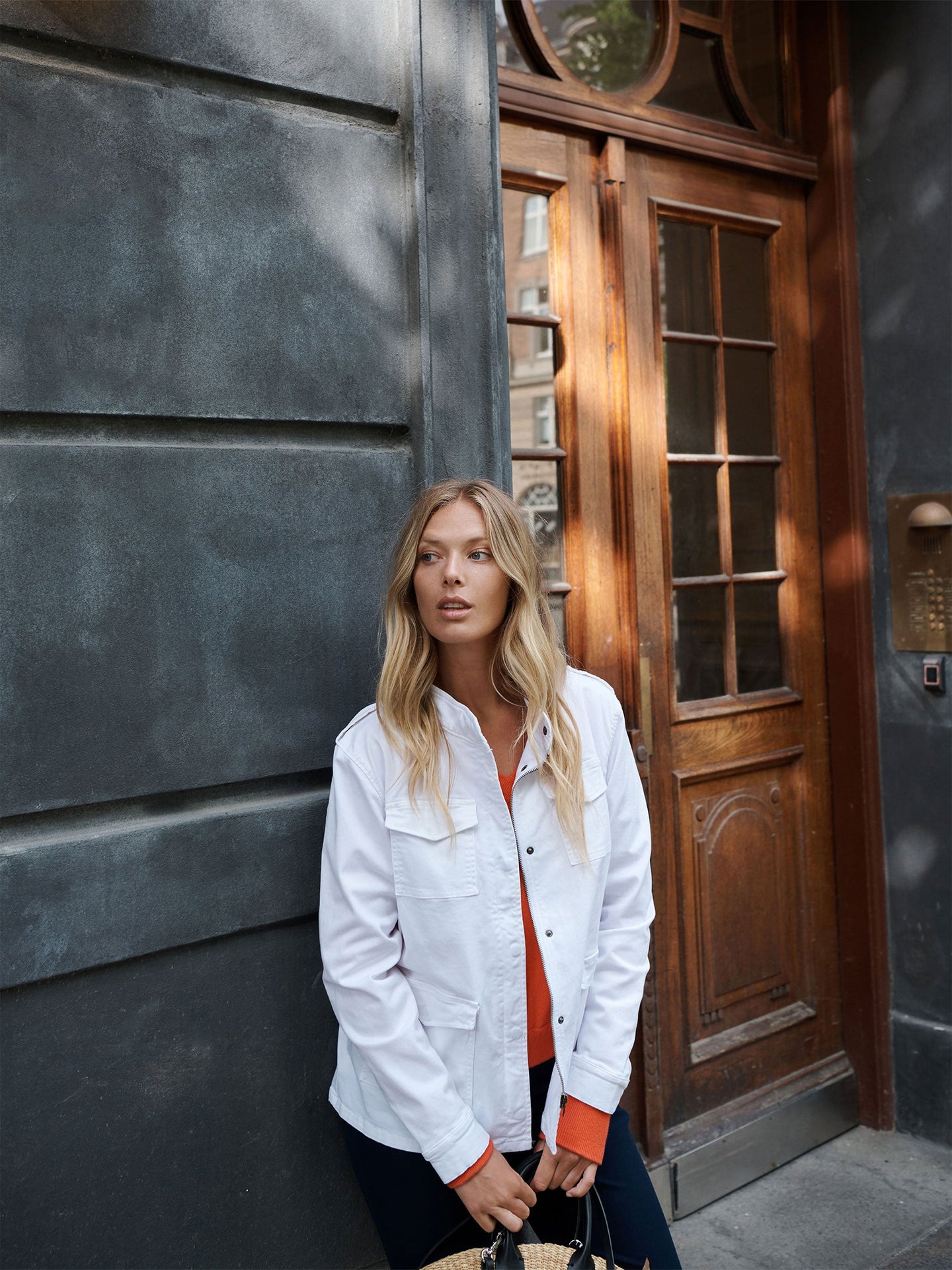 Monica cotton utility jacket