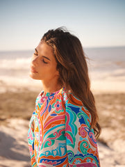Printed Silk Shirt