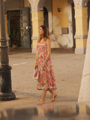 Printed Viscose Dress