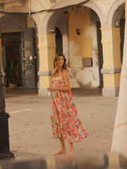 Printed Viscose Dress